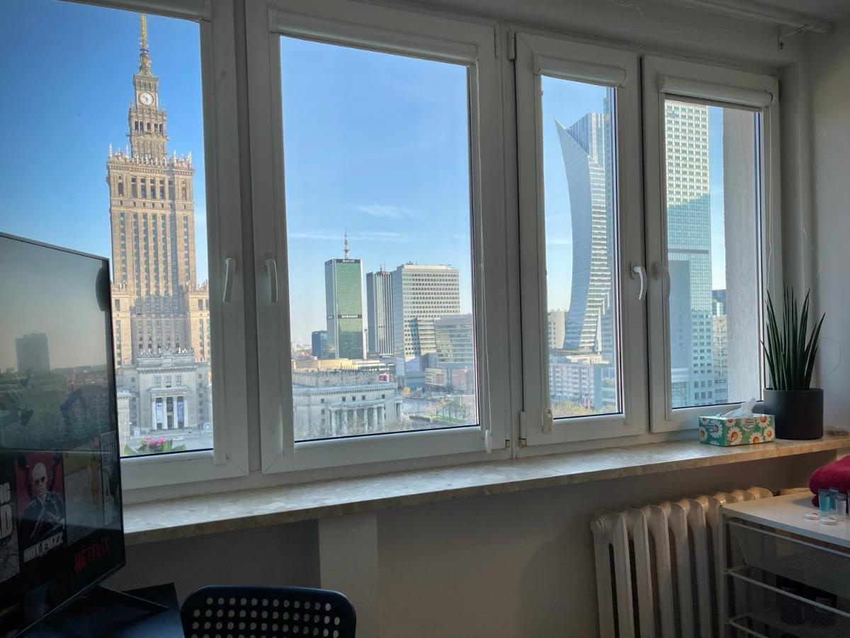 Super Apartament Palace 2X Metro Fast Wifi 500 Mbs Netflix Appletv Smarttv Panorama Miasta 바르샤바 외부 사진